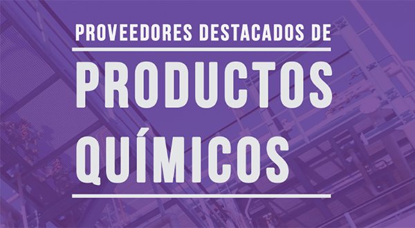 Proveedores destacados de productos químicos 2020