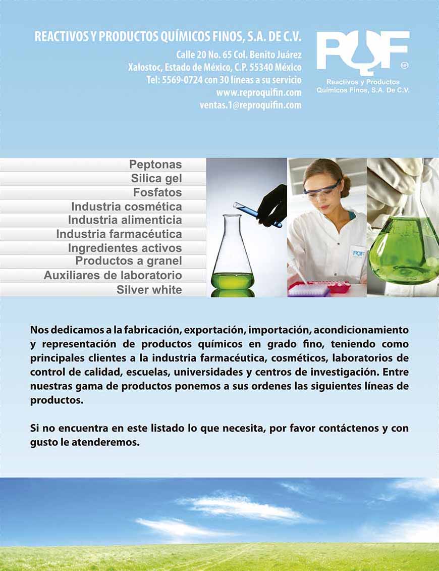 Reactivos y Productos Químicos Finos, S.A. de C.V.