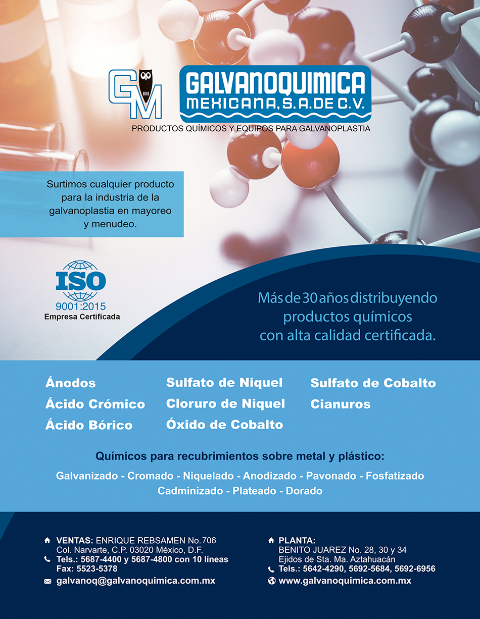 Galvanoquímica Mexicana, S.A. de C.V.