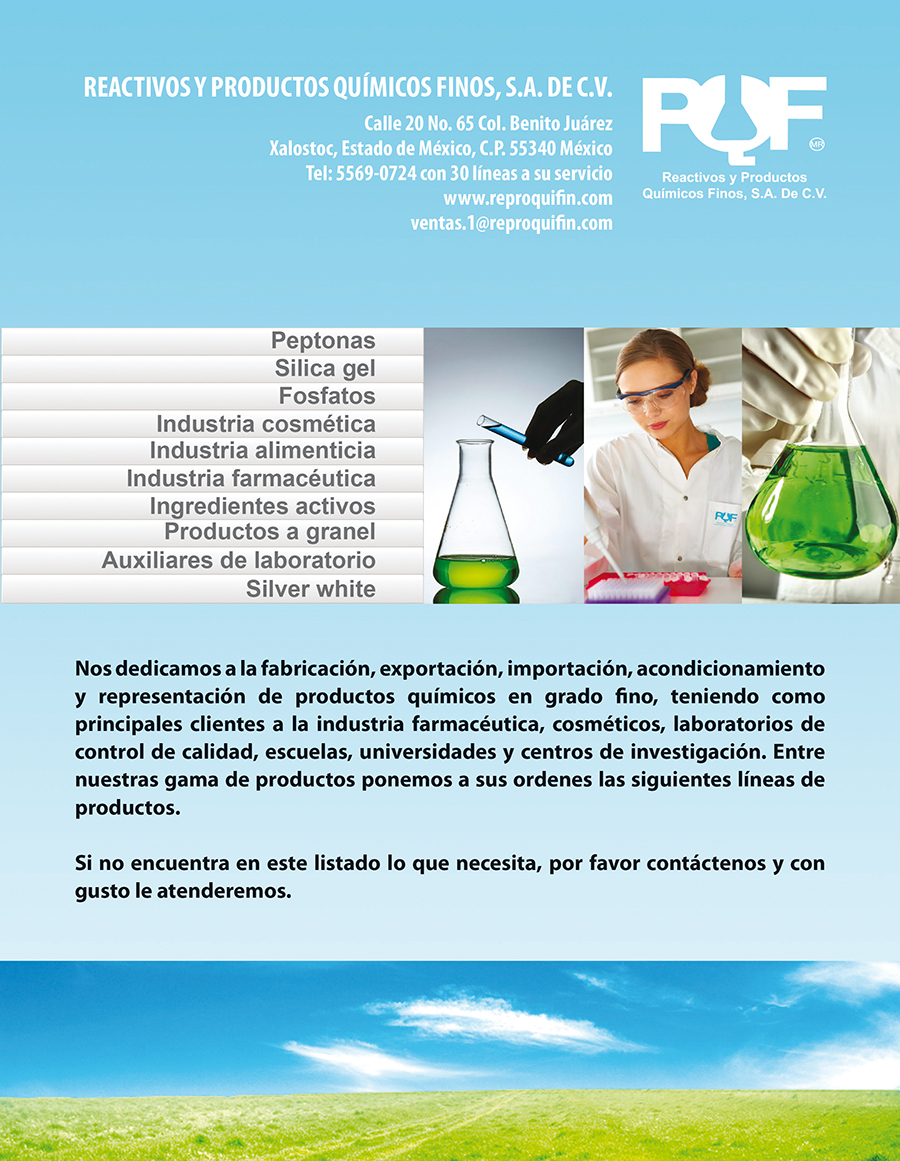 Reactivos y Productos Químicos Finos, S.A. de C.V.