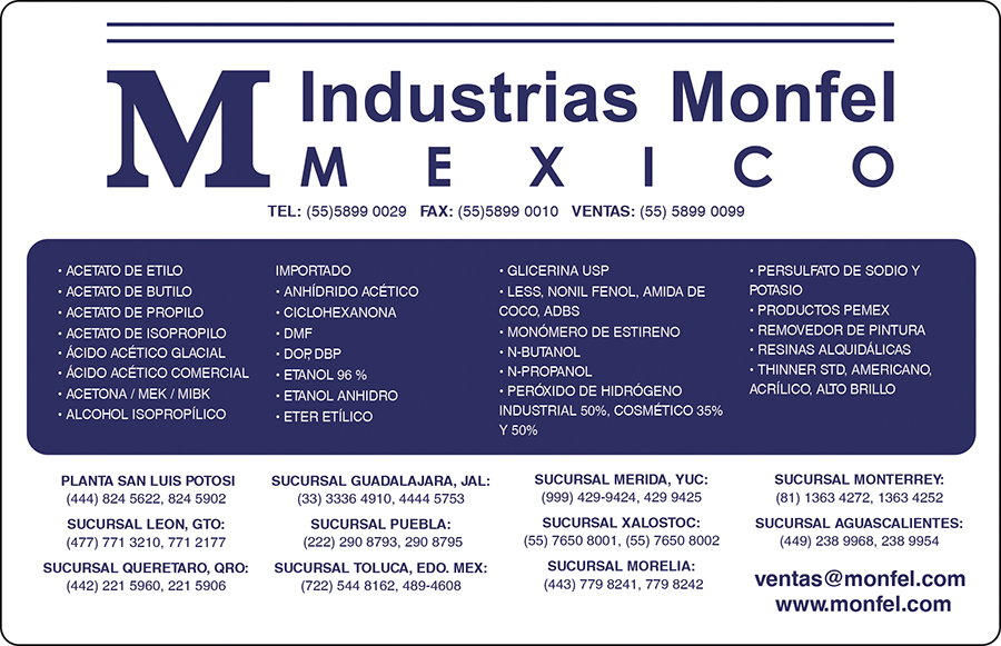 Industrias Monfel, S.A. de C.V.