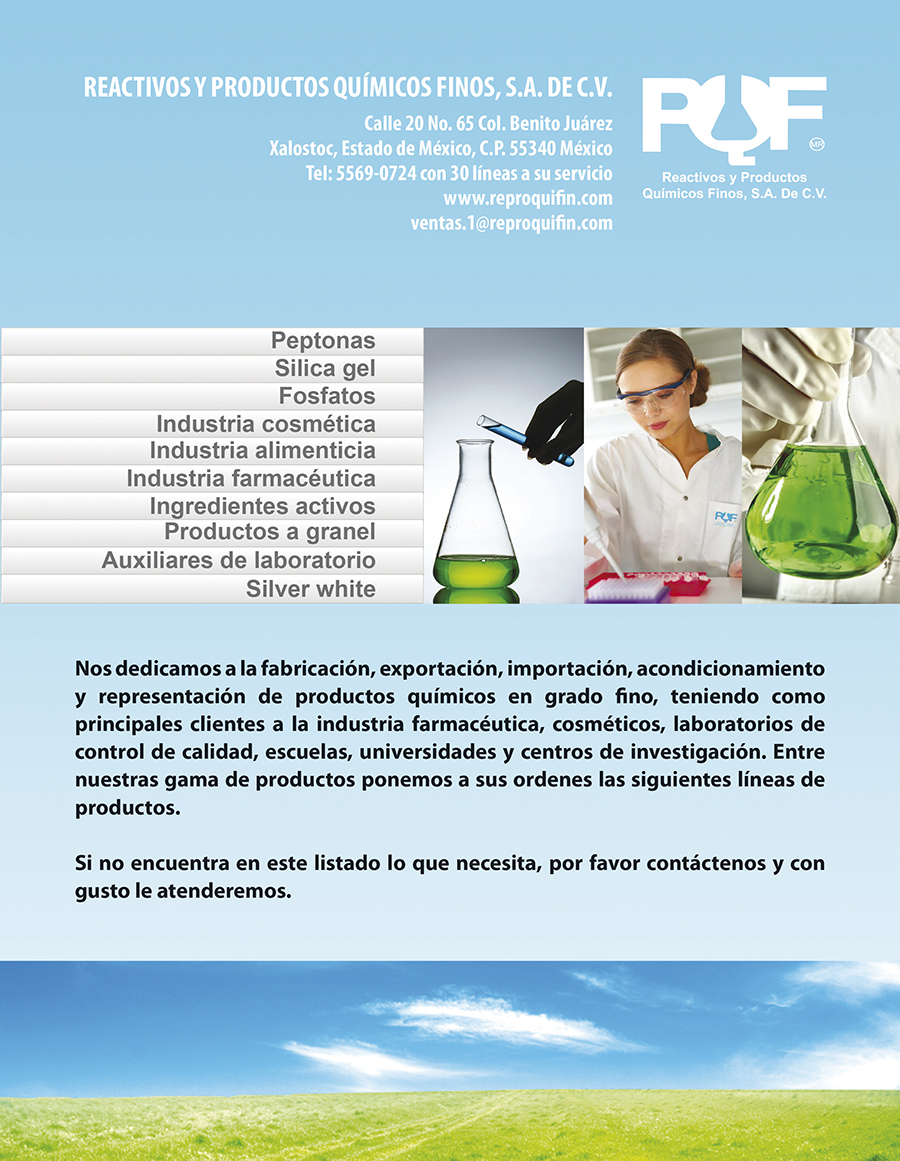 Reactivos y Productos Químicos Finos, S.A. de C.V.