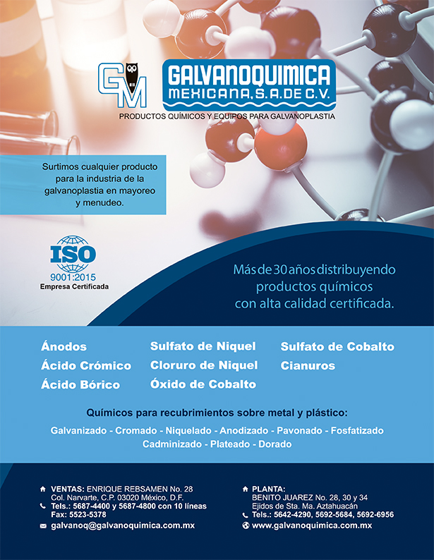 Galvanoquímica Mexicana, S.A. de C.V.